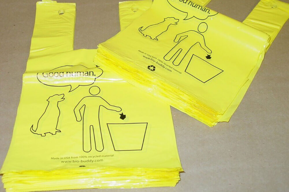 Hanging Dog Waste Bags