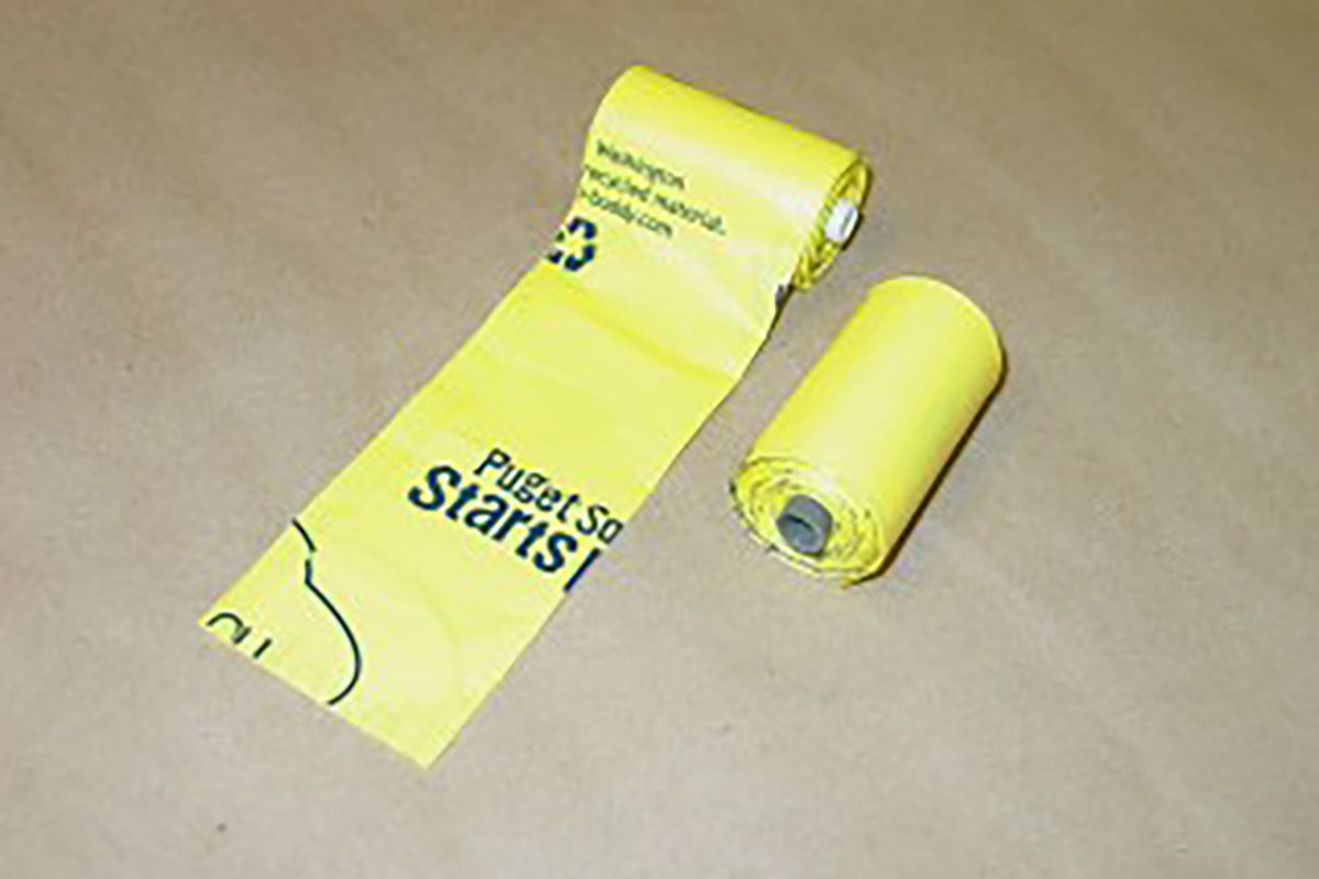 Printed Dog Waste Bags Small Rolls