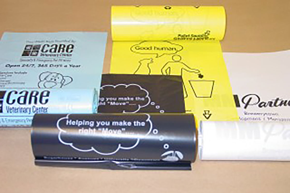 Private Label Dog Waste Bags Full Size Rolls